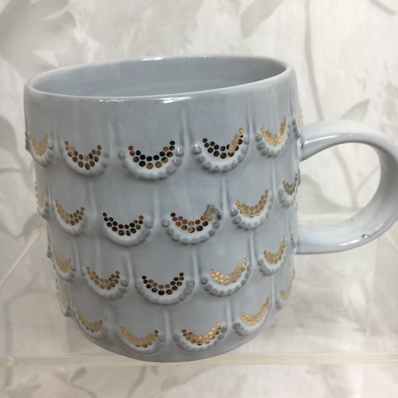 Starbucks 2016 Gold Scales Mermaid Tail Coffee Mug - Picture 6 of 11